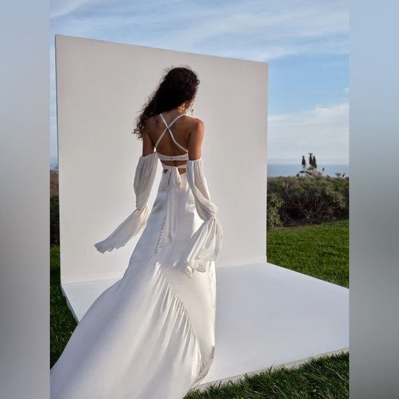 For Love & Lemons Esme Bridal Gown - Picture 6 of 13